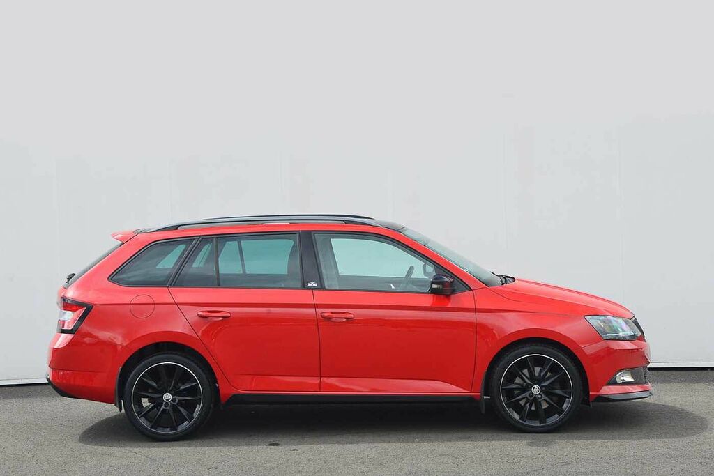 Skoda Fabia 1.2 Tsi Monte Carlo Red #4