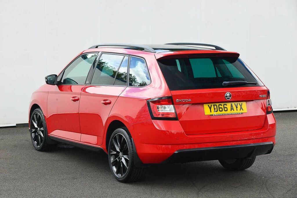 Skoda Fabia 1.2 Tsi Monte Carlo Red #3