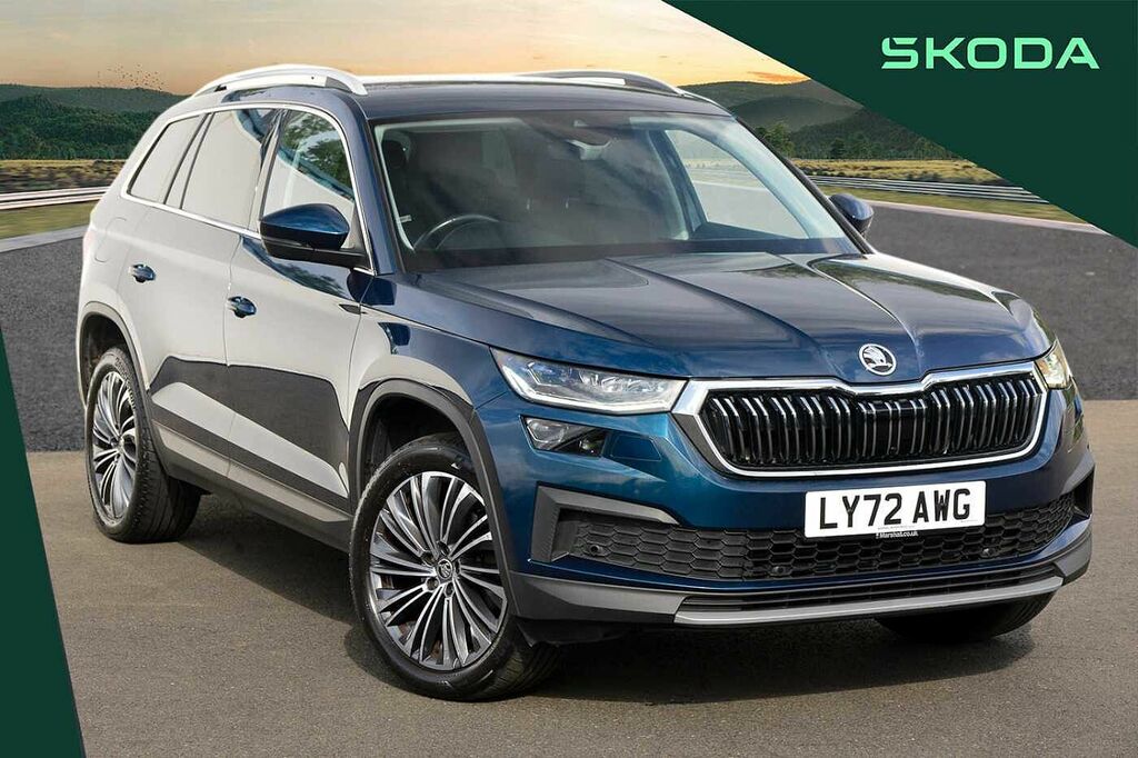 Skoda Kodiaq 1.5 Tsi Se L Executive Dsg 7 Seat LY72AWG Blue