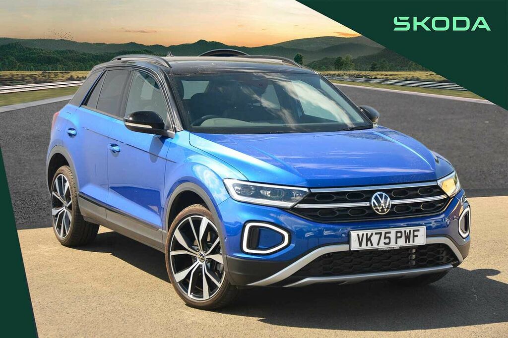 Volkswagen T-Roc 1.5 Tsi Style Design Dsg Blue