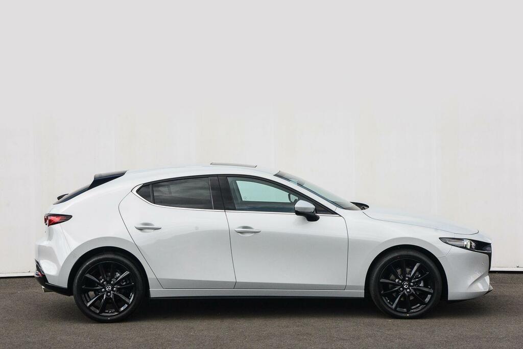Mazda 3 2.0 E-skyactiv X Mhev 186 Exclusive-line White #5