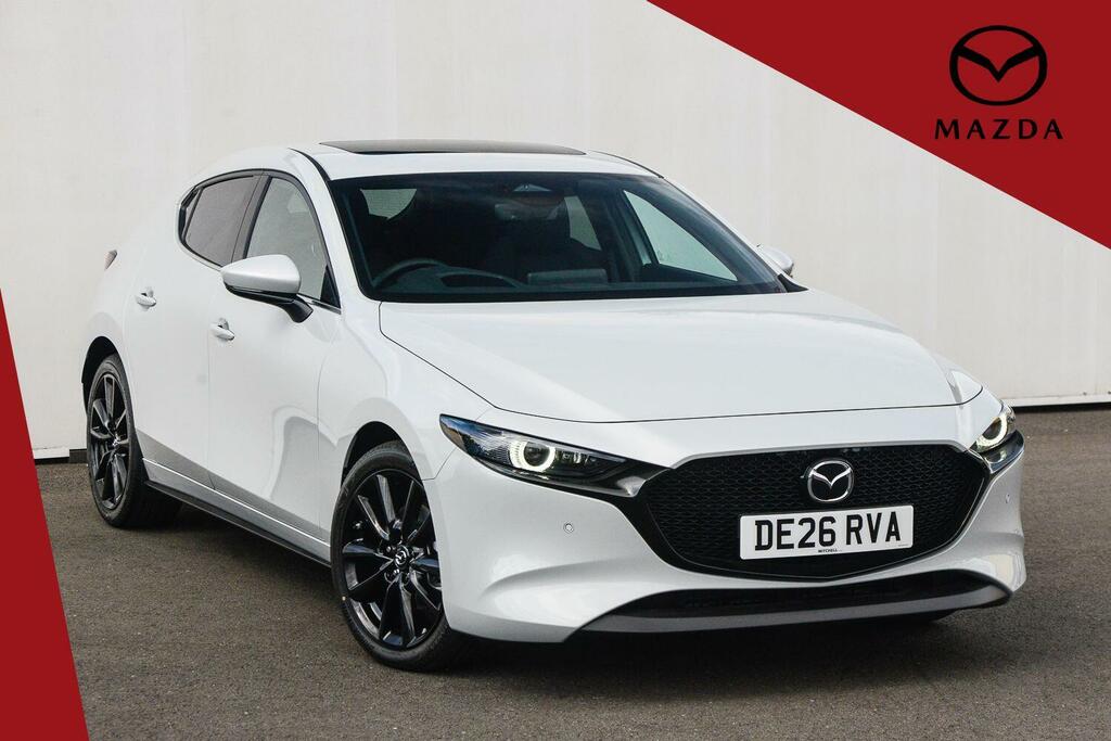 Mazda 3 2.0 E-skyactiv X Mhev 186 Exclusive-line White