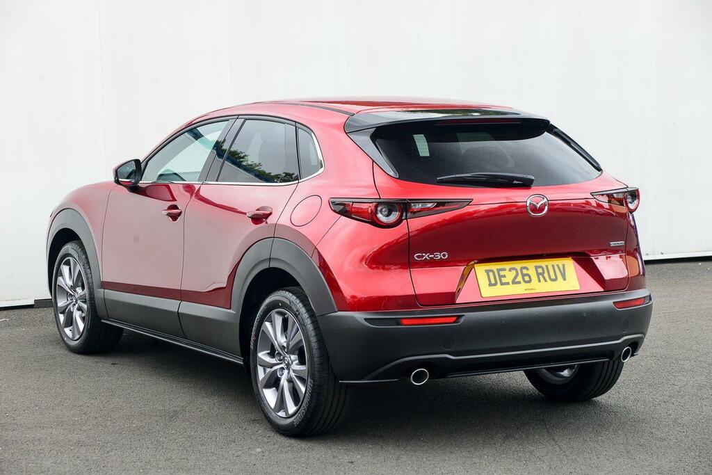 Mazda CX-30 2.5 E-skyactiv G Mhev 140 Exclusive-line Red #3