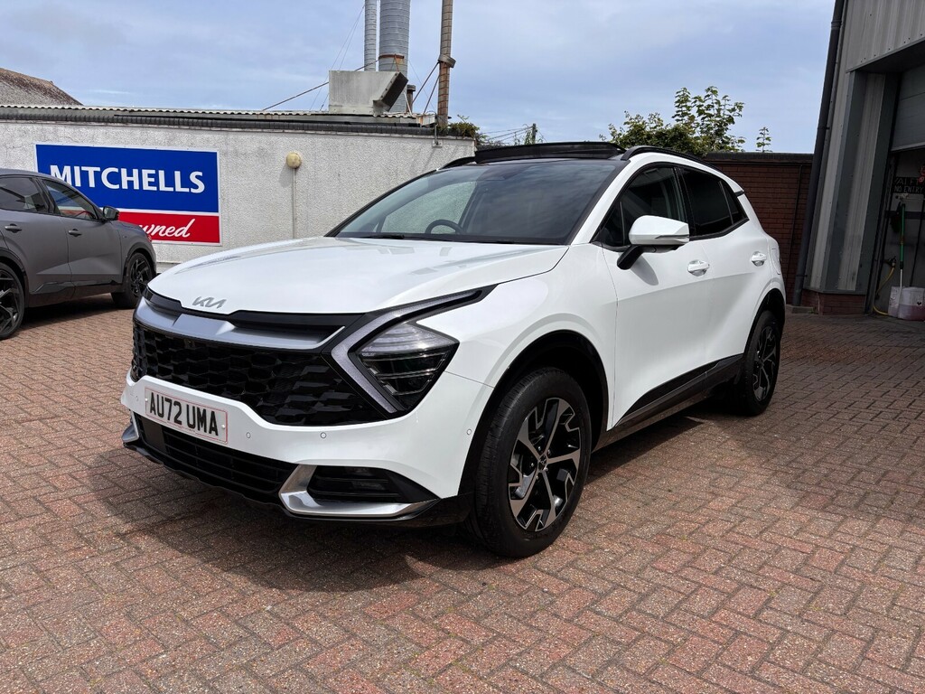 Kia Sportage 1.6T Gdi Hev 4 White #3