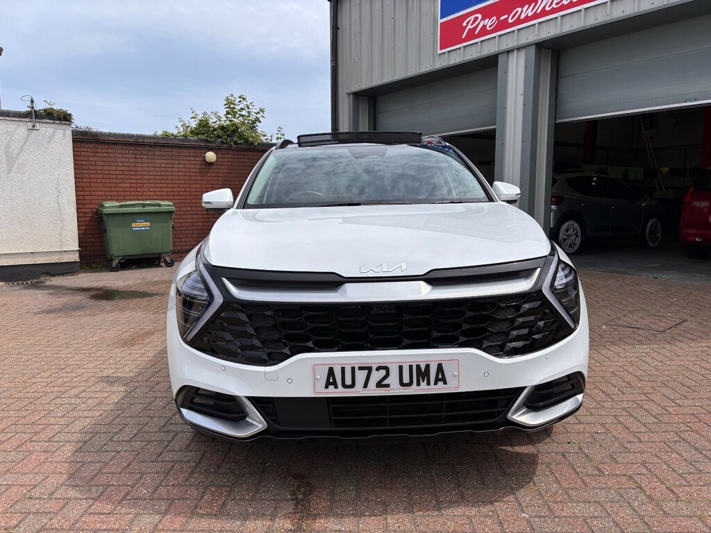 Kia Sportage 1.6T Gdi Hev 4 White #2