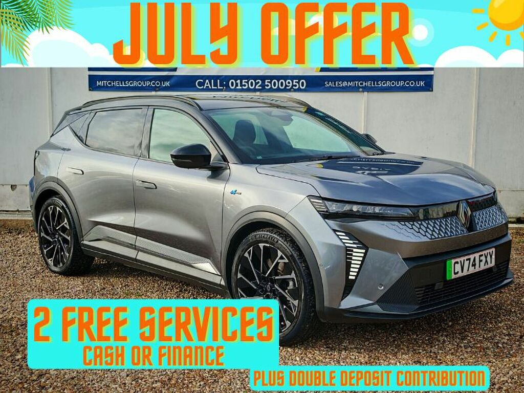 Renault Scenic 160Kw Esprit Alpine 87Kwh Long Range Black