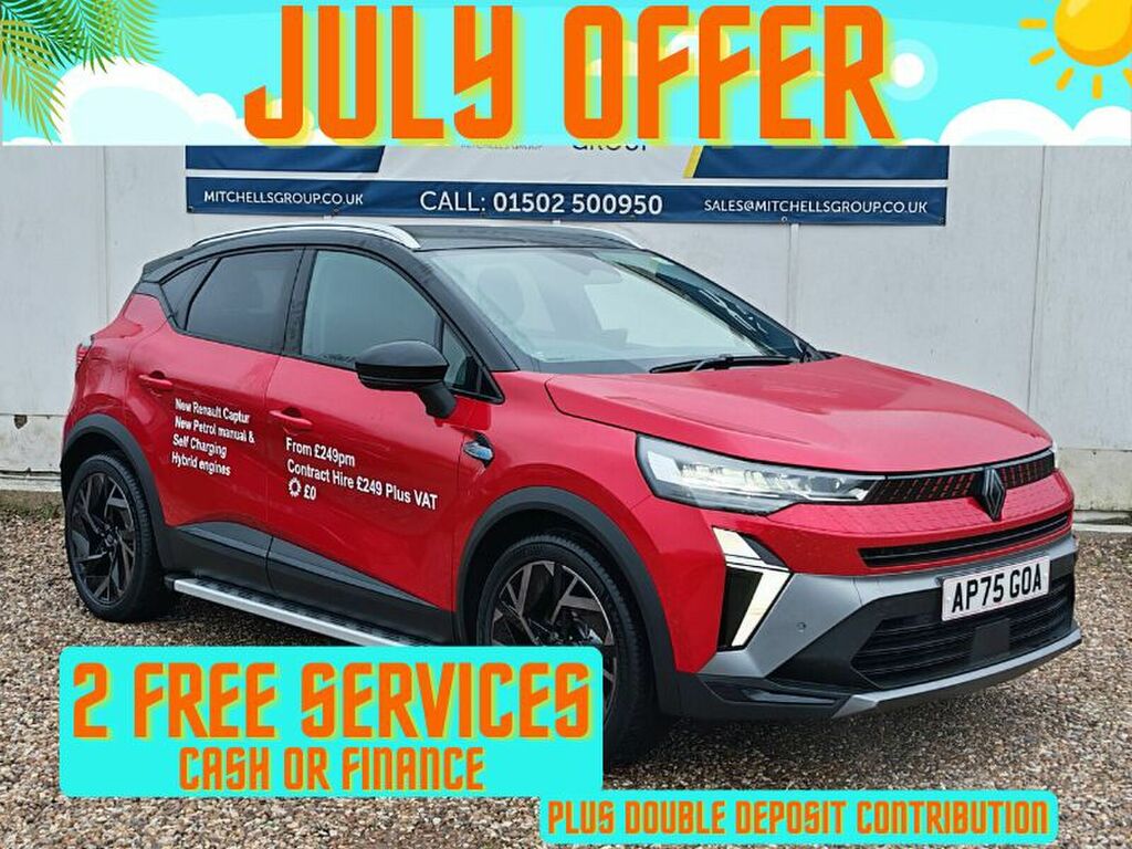 Renault Captur 1.8 E-tech Full Hybrid 160 Esprit Alpine Black