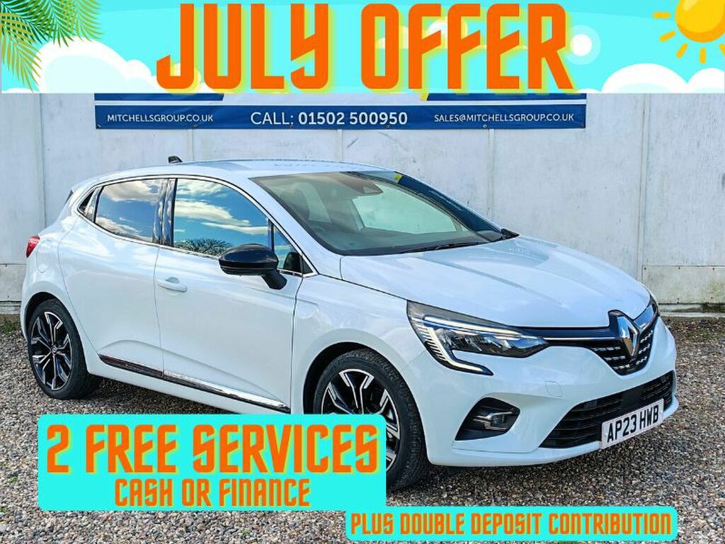 Renault Clio 1.6 E-tech Full Hybrid 145 Techno White