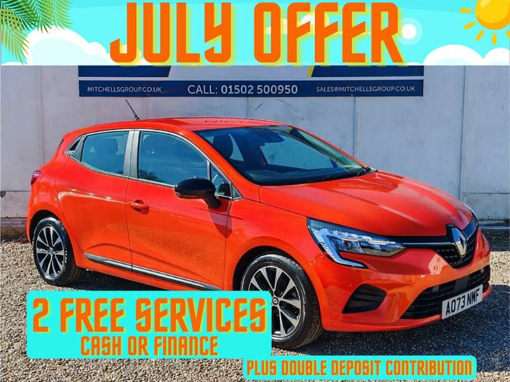 Renault Clio 1.0 Tce 90 Evolution Orange