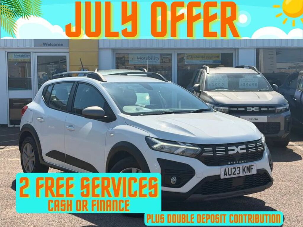 Dacia Sandero Stepway 1.0 Tce Expression Cvt White