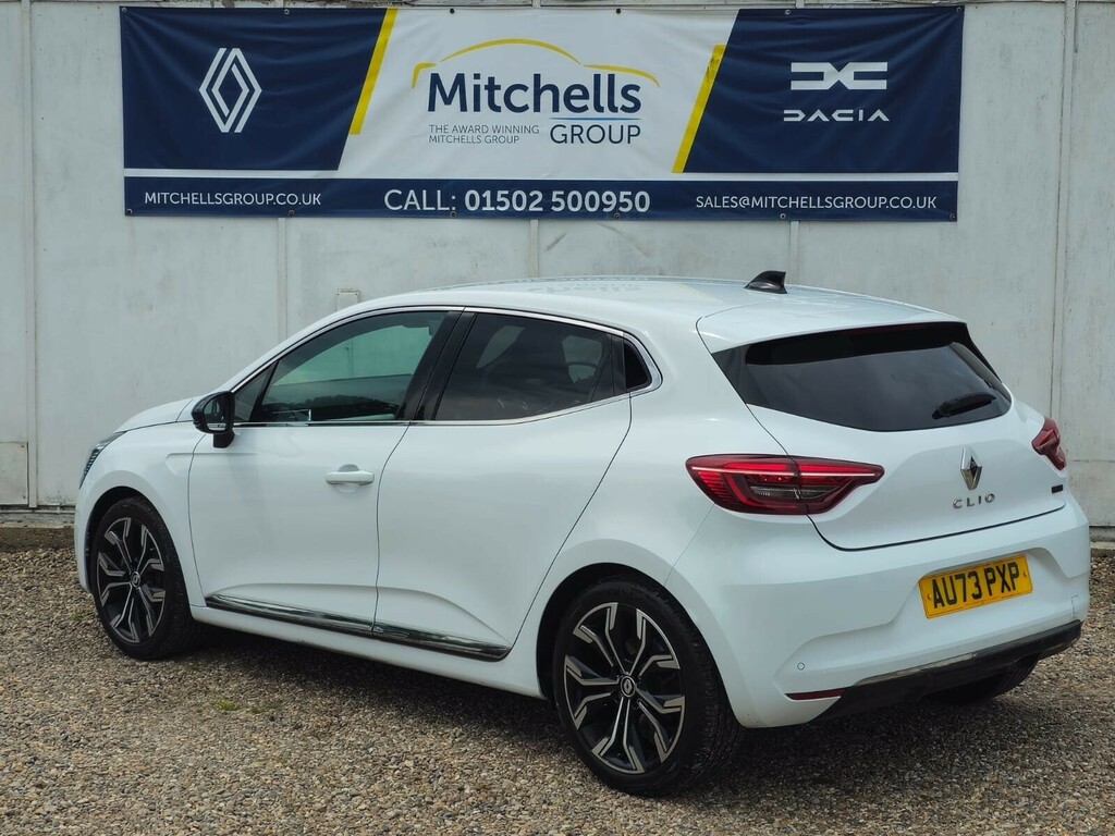 Renault Clio 1.6 E-tech Full Hybrid 145 Techno AU73PXP White #4