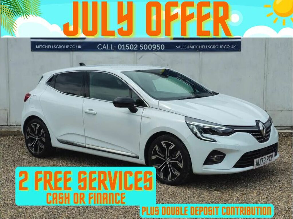 Renault Clio 1.6 E-tech Full Hybrid 145 Techno White