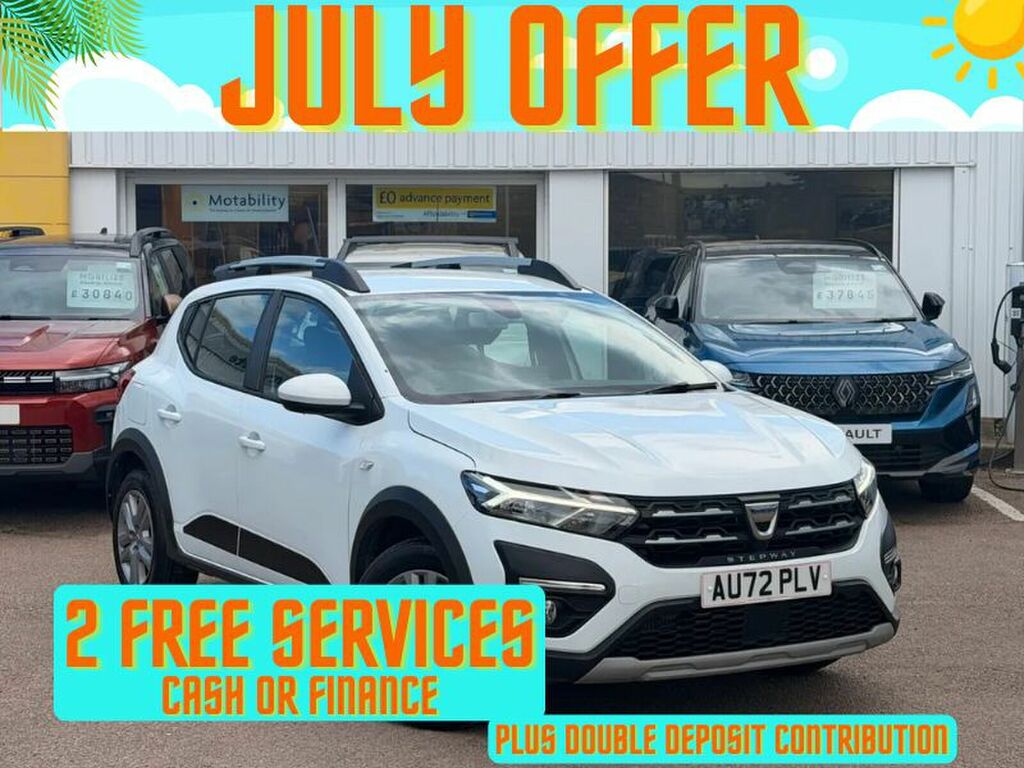 Dacia Sandero Stepway 1.0 Tce Comfort White