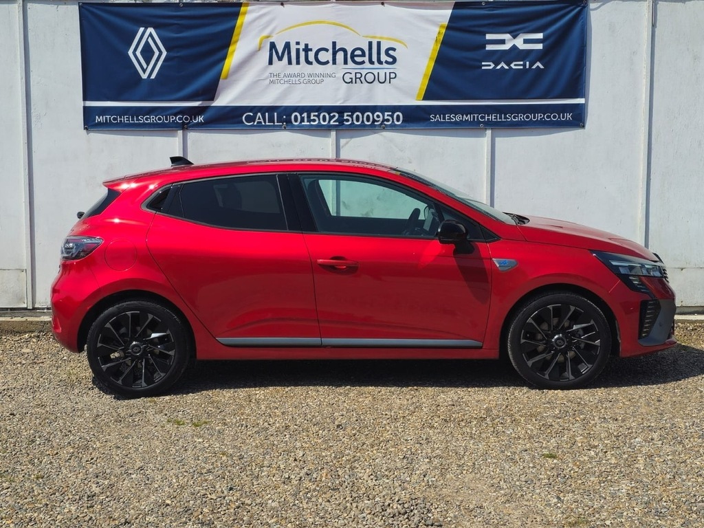 Renault Clio 1.6 E-tech Full Hybrid 145 Esprit Alpine EK25YXS Red #3