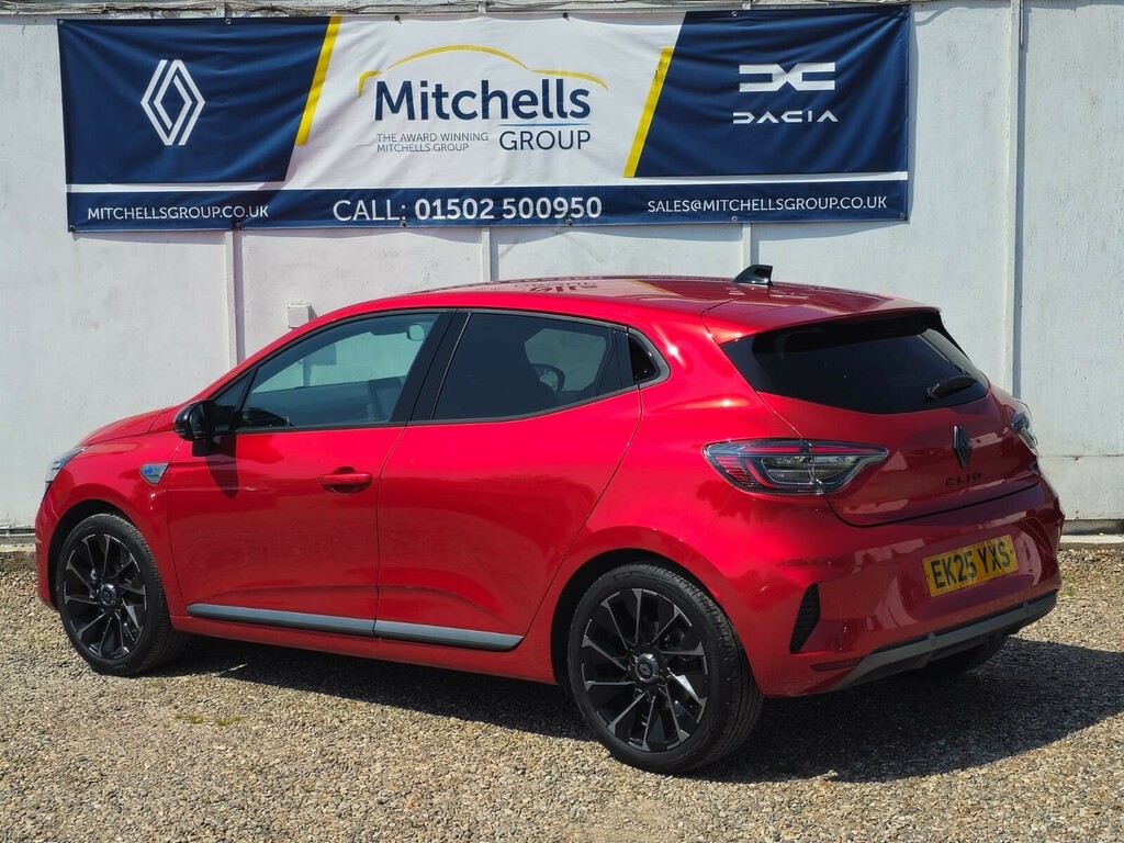 Renault Clio 1.6 E-tech Full Hybrid 145 Esprit Alpine EK25YXS Red #4