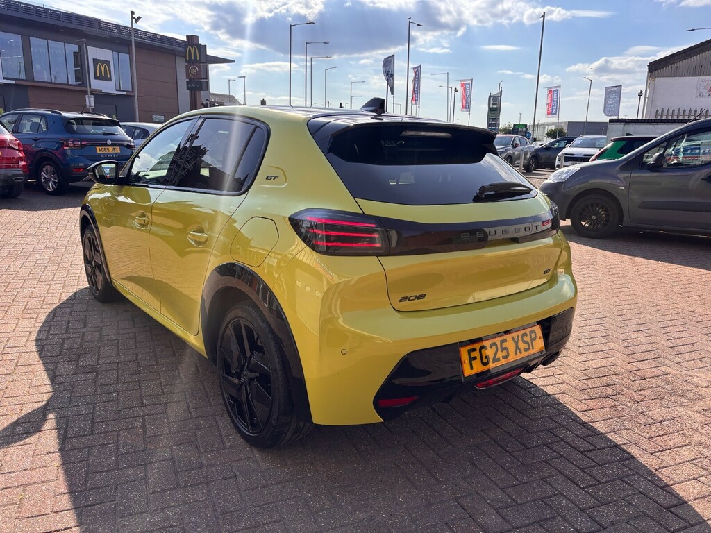 Peugeot 208 1.2 Puretech 100 Gt FG25XSP Yellow #5
