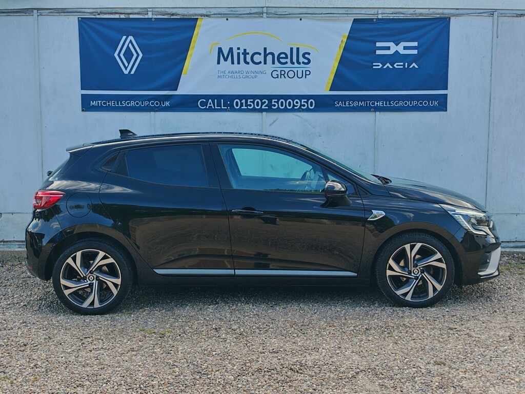 Renault Clio 1.0 Tce 90 Rs Line AO73KZJ Black #3