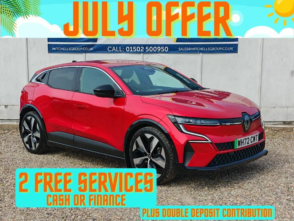Renault Megane E-Tech Ev60 160Kw Techno 60Kwh Optimum Charge Red