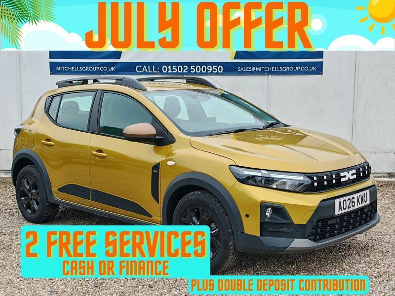 Dacia Sandero Stepway 1.0 Tce Extreme Yellow