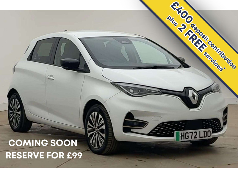 Renault Zoe 100Kw Techno R135 50Kwh White