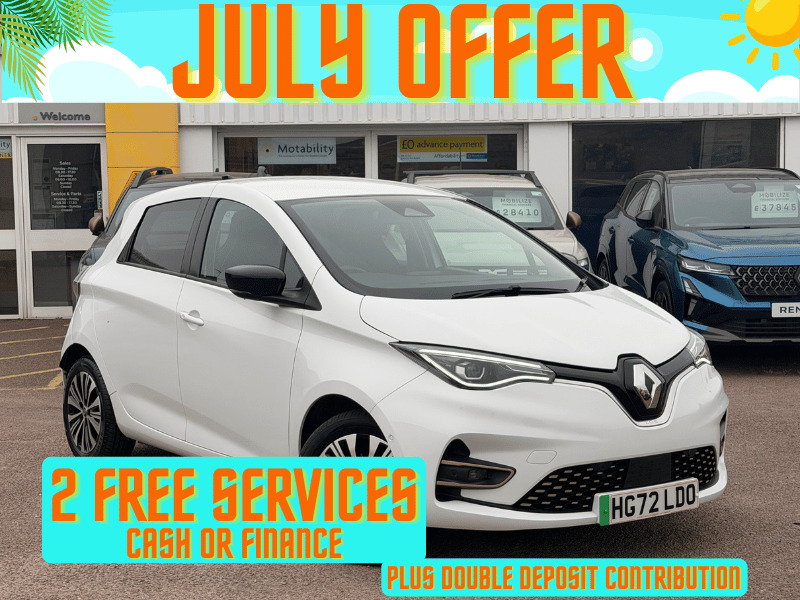 Renault Zoe 100Kw Techno R135 50Kwh White