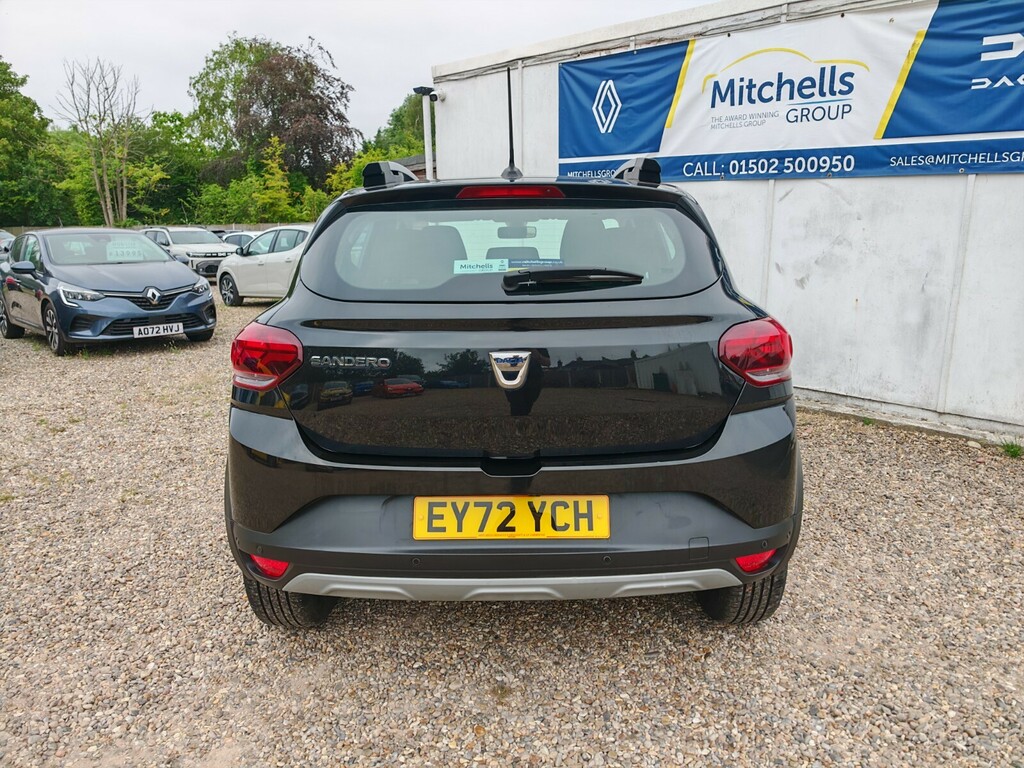 Dacia Sandero Stepway 1.0 Tce Prestige EY72YCH Black #6