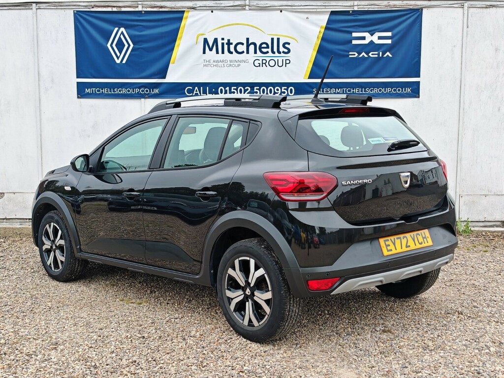 Dacia Sandero Stepway 1.0 Tce Prestige EY72YCH Black #4