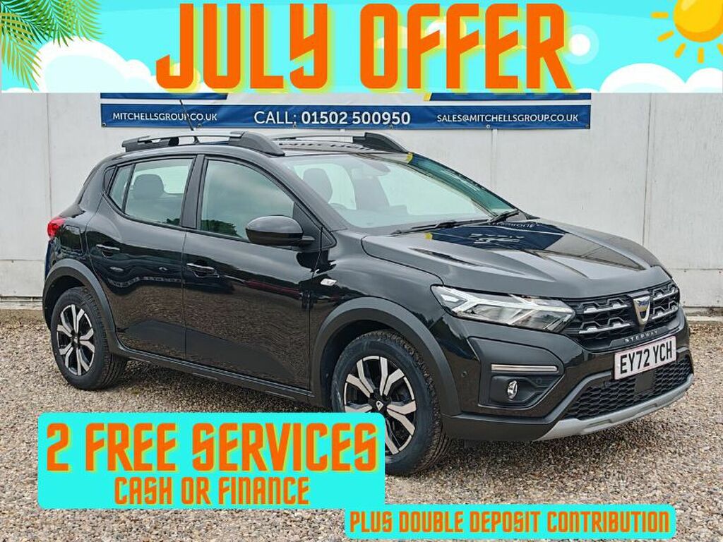 Dacia Sandero Stepway 1.0 Tce Prestige EY72YCH Black