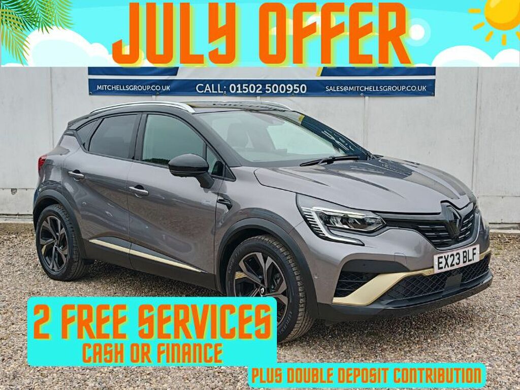 Renault Captur 1.6 E-tech Hybrid 145 Engineered Bose Edn EX23BLF Black
