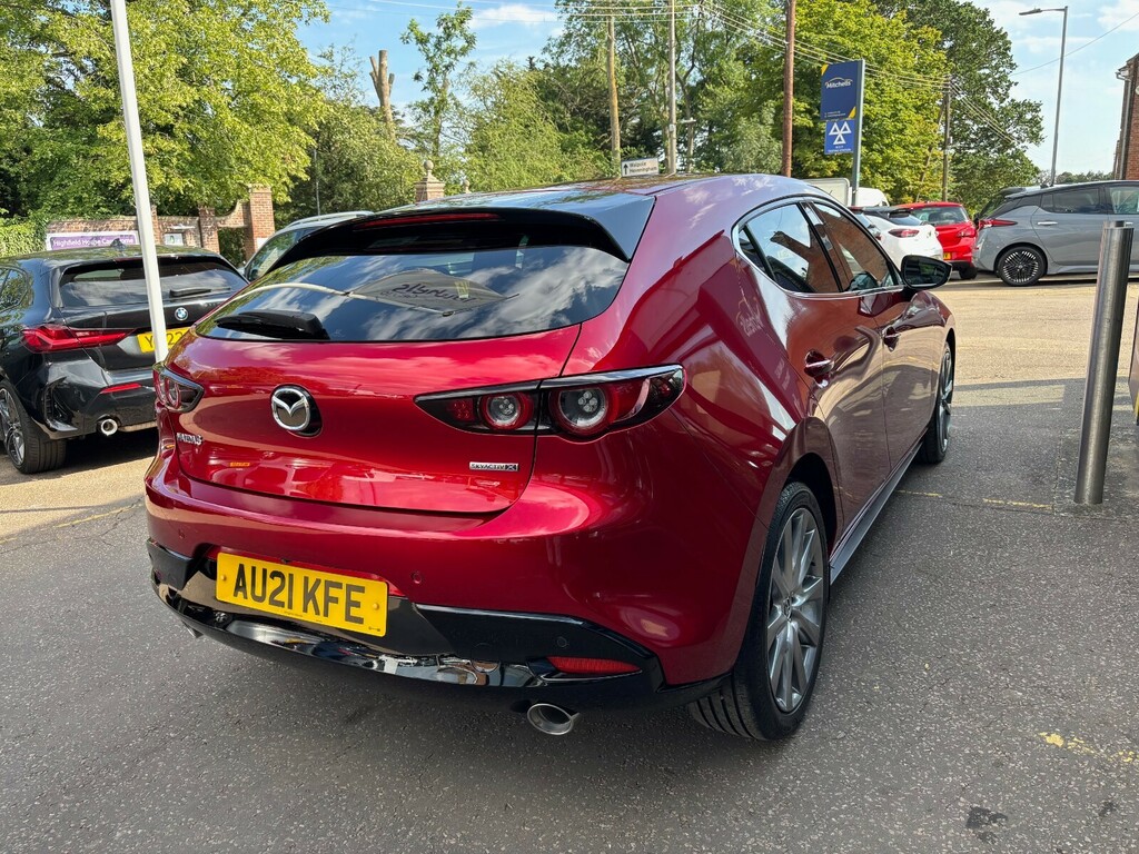 Mazda 3 2.0 Skyactiv X Mhev Sport Lux Red #4