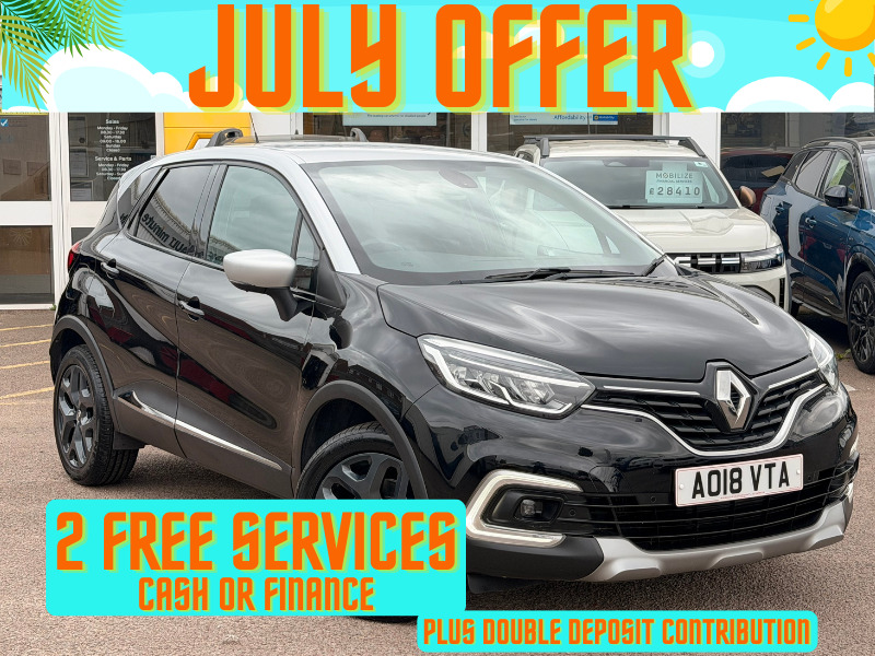 Renault Captur 1.2 Tce 120 Signature X Nav AO18VTA Black