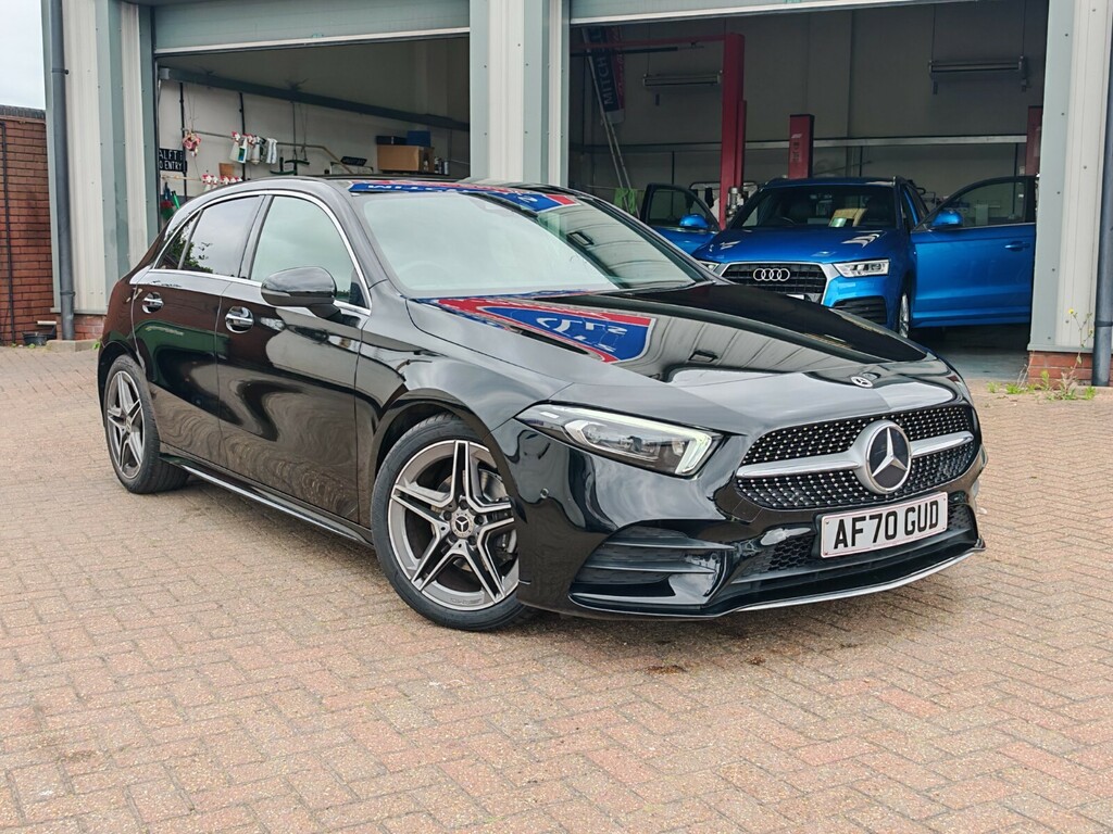 Mercedes-Benz A Class A200 Amg Line Premium Plus AF70GUD Black #2