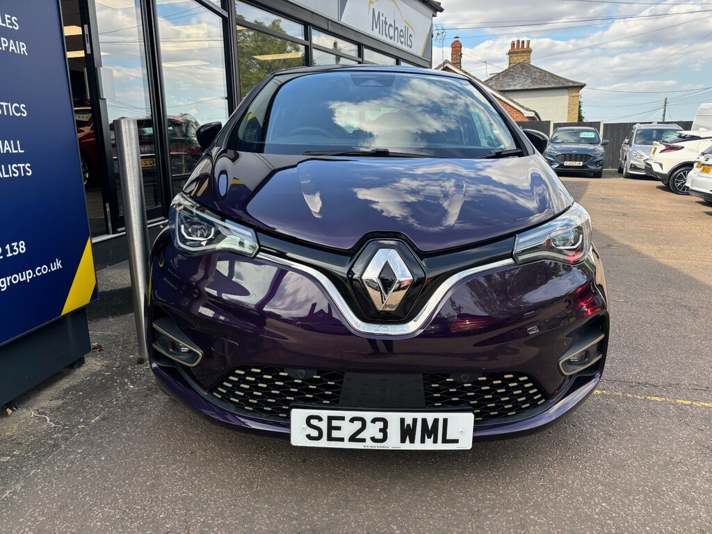 Renault Zoe 100Kw Iconic R135 50Kwh Boost Charge Purple #2