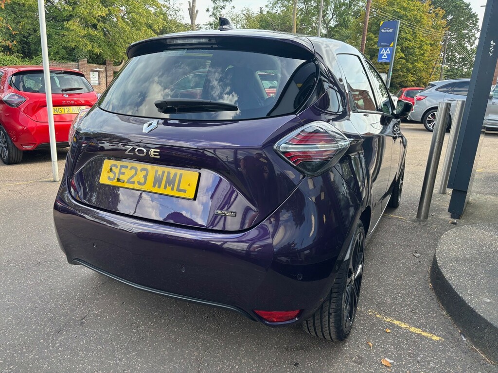 Renault Zoe 100Kw Iconic R135 50Kwh Boost Charge Purple #4