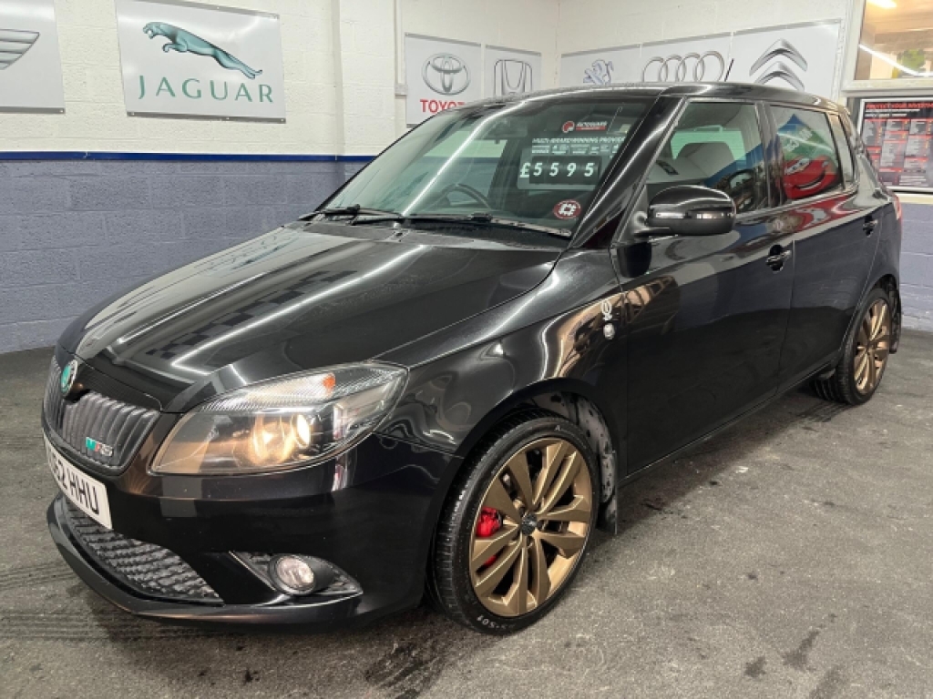 Skoda Fabia 1.4 Tsi Vrs S2000 Dsg Euro 5 Black #3