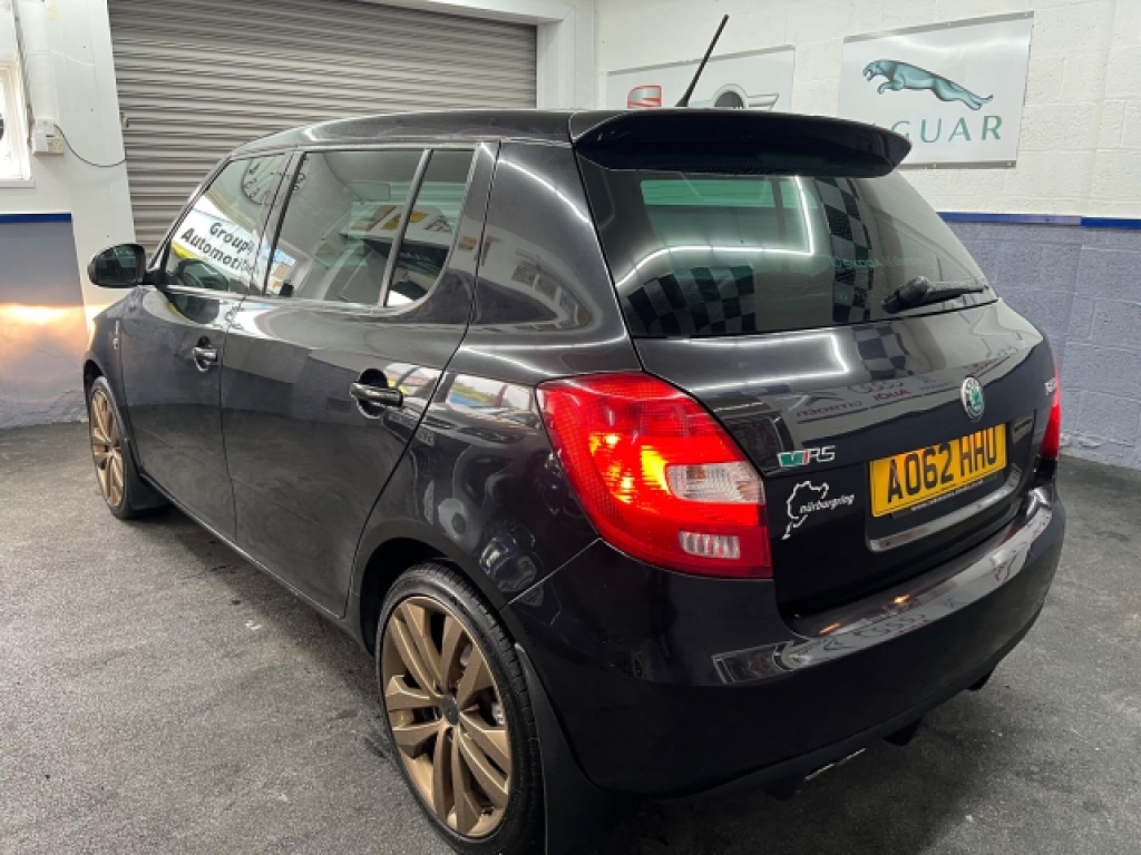 Skoda Fabia 1.4 Tsi Vrs S2000 Dsg Euro 5 Black #5