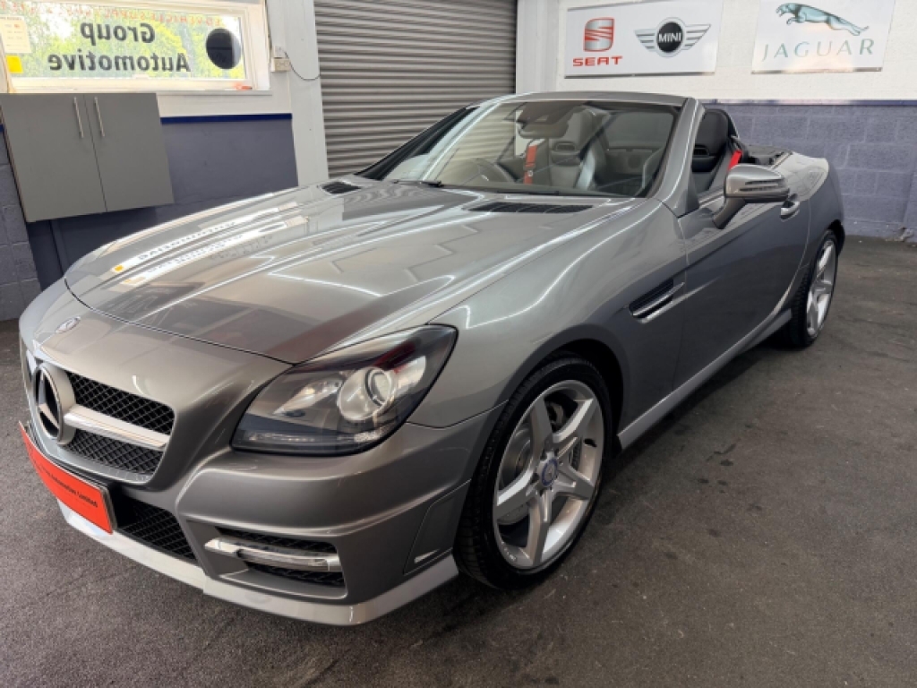 Mercedes-Benz SLK 1.8 Slk200 Blueefficiency Amg Sport Edition 125 G- Silver #5