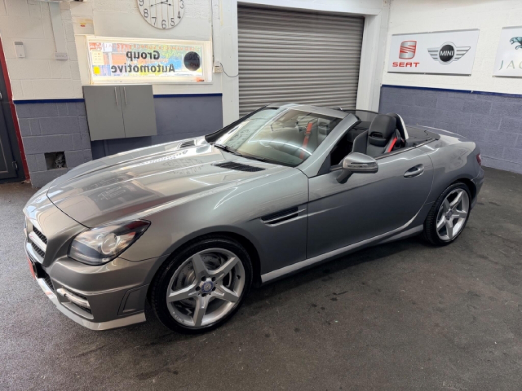 Mercedes-Benz SLK 1.8 Slk200 Blueefficiency Amg Sport Edition 125 G- Silver #6