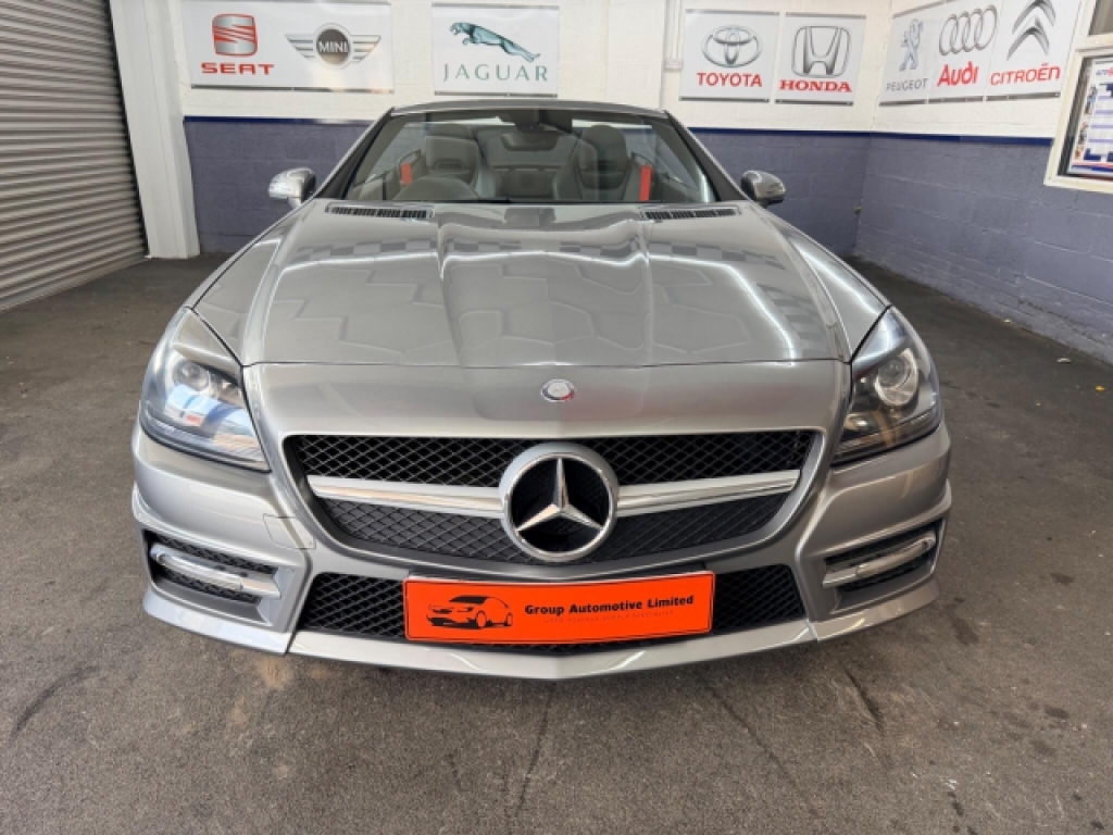 Mercedes-Benz SLK 1.8 Slk200 Blueefficiency Amg Sport Edition 125 G- Silver #4