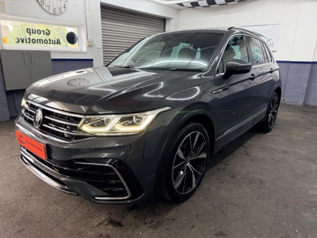 Volkswagen Tiguan 2.0 Tdi R-line Dsg Euro 6 S S YH23KTF Grey #5