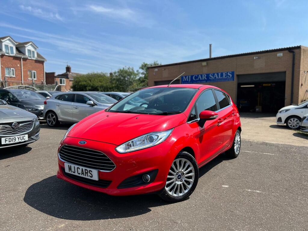 Ford Fiesta 1.0T Ecoboost Titanium Euro 5 S S Red #2