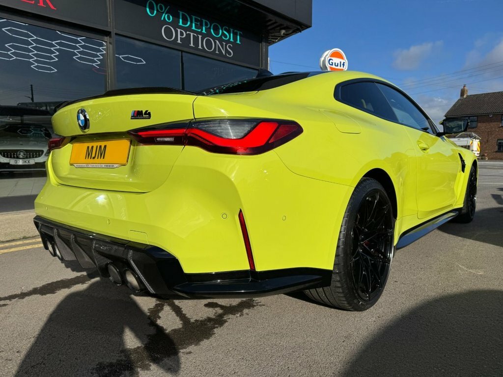 BMW M4 2022 3.0 Biturbo Competition Coupe Step KP22CZN Yellow #6