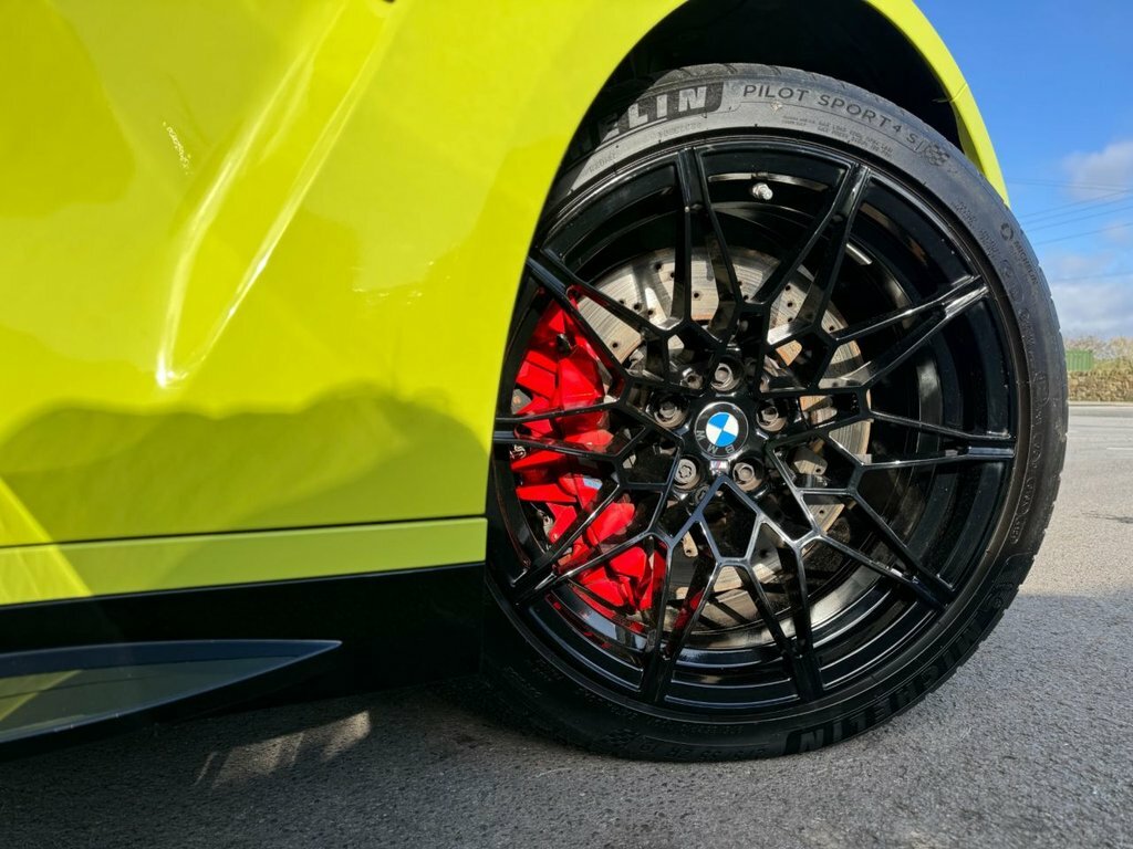 BMW M4 2022 3.0 Biturbo Competition Coupe Step KP22CZN Yellow #5