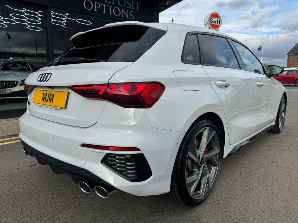 Audi S3 2023 2.0 Tfsi Black Edition Sportback S WR73JZE White #6