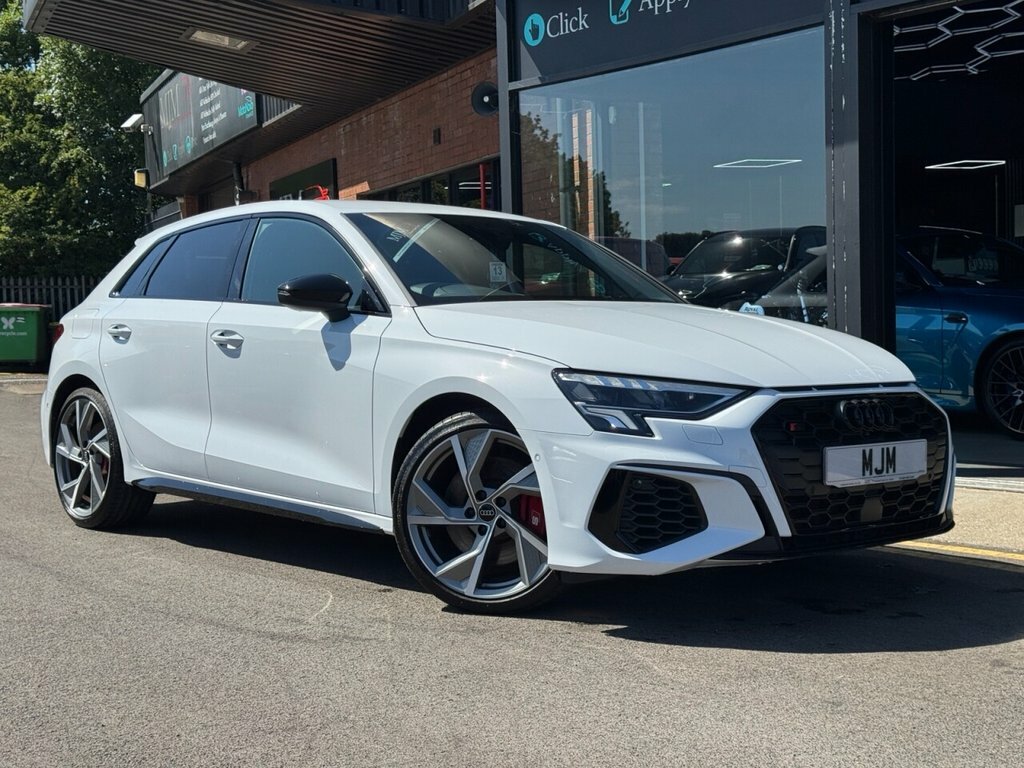 Audi S3 2023 2.0 Tfsi Black Edition Sportback S WR73JZE White