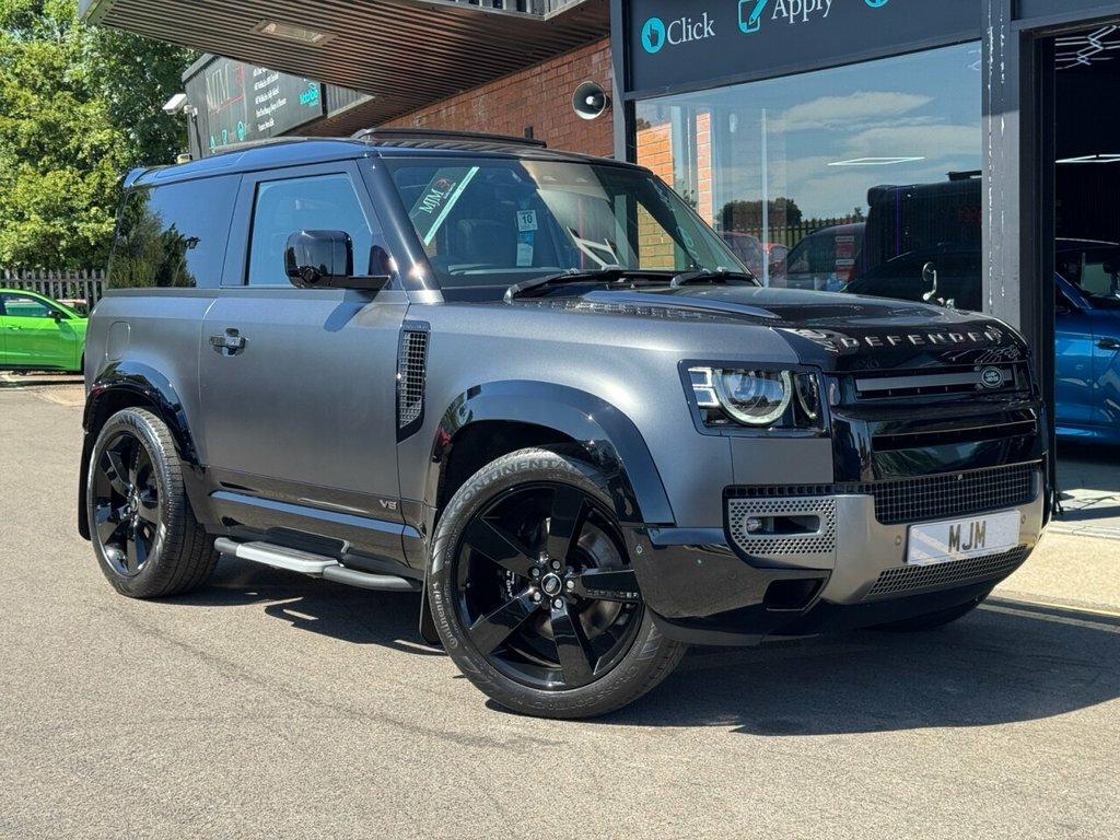 Land Rover Defender 2022 5.0 P525 V8 Carpathian Edition Suv Grey
