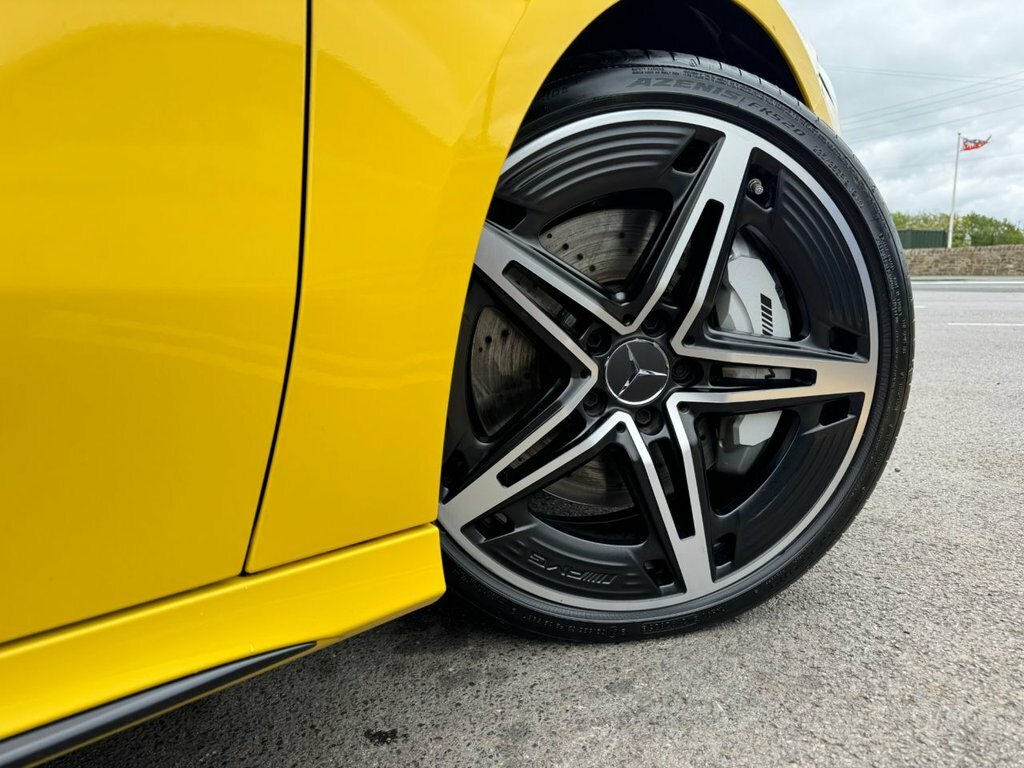 Mercedes-Benz A Class 2023 2.0 A35h Mhev Amg Premium Hatchback Pet KW73LRN Yellow #5
