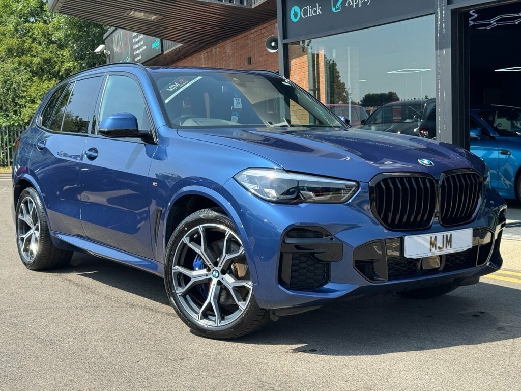 BMW X5 2022 3.0 40I Mht M Sport Suv Hybrid Aut Blue