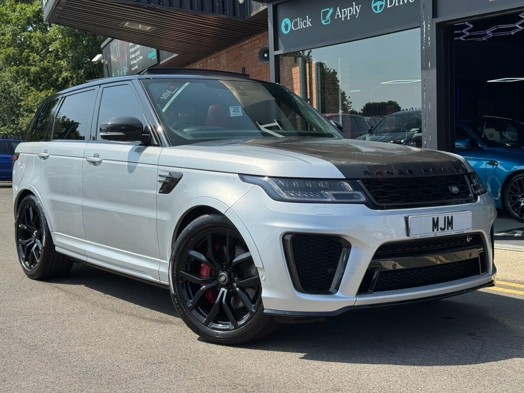 Land Rover Range Rover Sport 2019 5.0 P575 V8 Gpf Svr Suv 4Wd E Silver