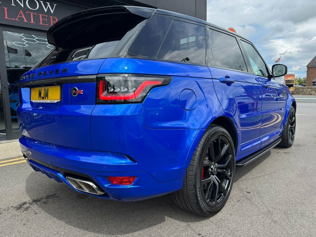 Land Rover Range Rover Sport 2022 5.0 P575 V8 Svr Carbon Edition Suv LS22OVL Blue #6